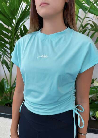 Aloha Side Drawstring T-shirt