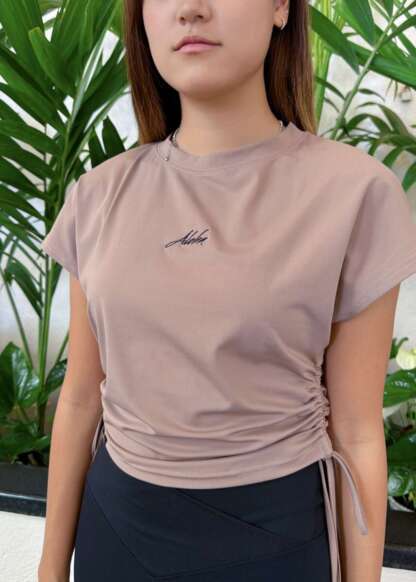 Aloha Side Drawstring T-shirt