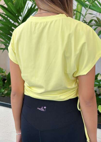 Aloha Side Drawstring T-shirt
