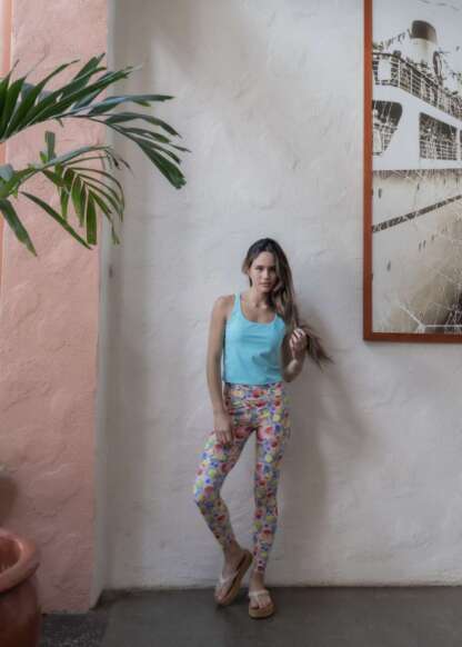 Tropical Picnic Leggings